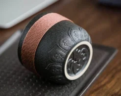 Tragbarer Teebecher aus Keramik – Chinesischer Kung-Fu-Reisebecher