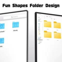 Tragbarer Touchscreen-Smart-TV – Ultramobiles Design