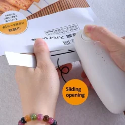 Tragbarer USB-Lebensmittelversiegeler – Kompakter Heißbeutelversiegeler