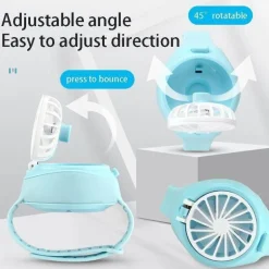 Tragbarer USB-Mini-Ventilator – kompakter tragbarer Kühlventilator