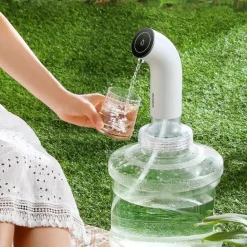Tragbarer Wasserpumpenspender - Minimalistischer Getränkespender