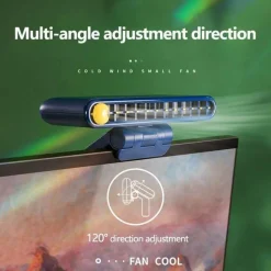 Tragbarer wiederaufladbarer Mini-Kühlventilator – Persönliches Kühlgerät