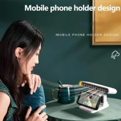 Tragbarer wiederaufladbarer Mini-Kühlventilator – Persönliches Kühlgerät