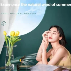 Tragbarer wiederaufladbarer Mini-Kühlventilator – Persönliches Kühlgerät
