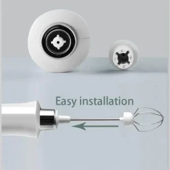 Tragbarer wiederaufladbarer Milchaufschäumer – 3-in-1-Schaummacher