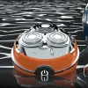 Tragbarer wiederaufladbarer elektrischer Reiserasierer - Mini-Rasierer