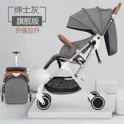 Tragbarer, zusammenklappbarer Kinderwagen – modernes, futuristisches Design