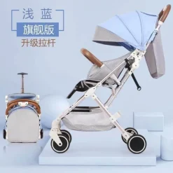 Tragbarer, zusammenklappbarer Kinderwagen – modernes, futuristisches Design