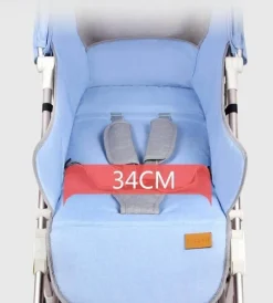 Tragbarer, zusammenklappbarer Kinderwagen – modernes, futuristisches Design