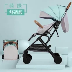 Tragbarer, zusammenklappbarer Kinderwagen – modernes, futuristisches Design