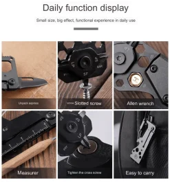 Tragbares Camping-Überlebenswerkzeug – Notfallausrüstung für draußen