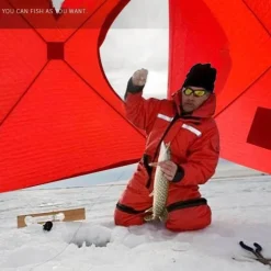 Tragbares Eisfischerzelt – Wintercamping-Unterstand