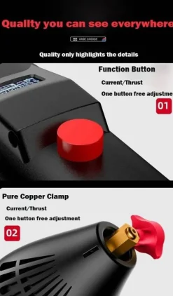 Tragbares elektrisches Schweißgerät - Smart Digital Welder