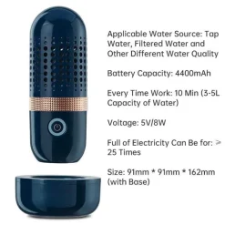 Tragbares Gemüsedesinfektionsmittel - Desinfektionskapsel für die Lebensmittelsicherheit