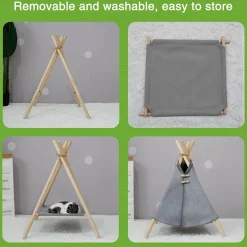 Tragbares Haustierbettzelt – gemütlicher Reiseunterschlupf für Katzen und Hunde