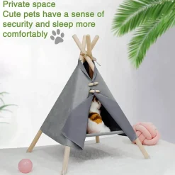 Tragbares Haustierbettzelt – gemütlicher Reiseunterschlupf für Katzen und Hunde