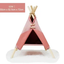 Tragbares Haustierbettzelt – gemütlicher Reiseunterschlupf für Katzen und Hunde