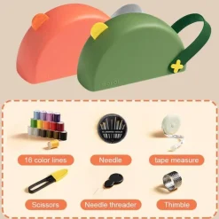 Tragbares magnetisches Nähkästchen-Set – Stilvoller Bastel-Organizer mit Zubehör