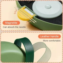 Tragbares magnetisches Nähkästchen-Set – Stilvoller Bastel-Organizer mit Zubehör