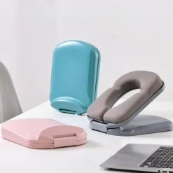 Tragbares Nackenkissen für unterwegs – faltbare Stütze für mehr Komfort