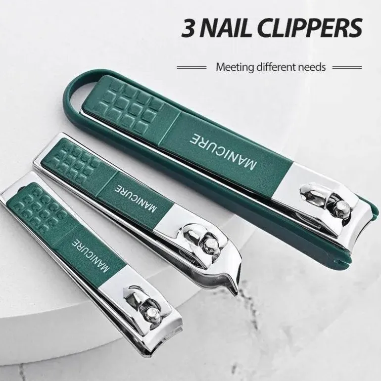 Tragbares Nagelknipser-Set – Elegantes Pflegeset