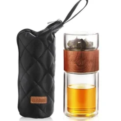 Tragbares Tee-Ei – praktisches Aufbrühgerät aus Glas für Teeliebhaber