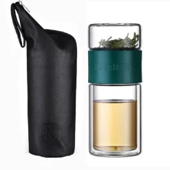 Tragbares Tee-Ei – praktisches Aufbrühgerät aus Glas für Teeliebhaber