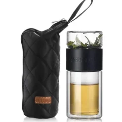 Tragbares Tee-Ei – praktisches Aufbrühgerät aus Glas für Teeliebhaber