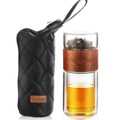 Tragbares Tee-Ei – praktisches Aufbrühgerät aus Glas für Teeliebhaber