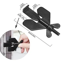 Tragbares Türstopperschloss – Sicherheitsgerät für unterwegs