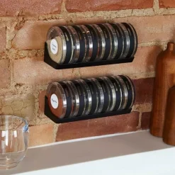 Transparente Gewürzbehälter - Salz- und Pfefferstreuer mit Mühle