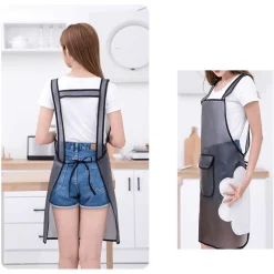 Transparente, wasserdichte Kochschürze – Küchen-Kochzubehör