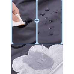 Transparente, wasserdichte Kochschürze – Küchen-Kochzubehör