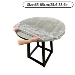 Transparente, wasserdichte Tischdecke aus PVC – langlebige Schutzhülle