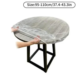 Transparente, wasserdichte Tischdecke aus PVC – langlebige Schutzhülle