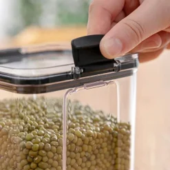 Transparenter Getreidevorratsbehälter – luftdichter Lebensmittel-Organizer