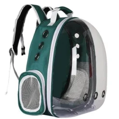 Transparenter Haustier-Tragerucksack – Atmungsaktive Reisetasche für Katzen und Hunde