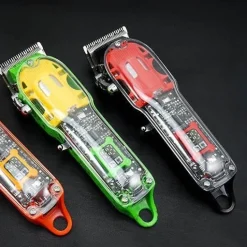 Transparenter LCD-Haarschneider – Professionelles Pflegewerkzeug