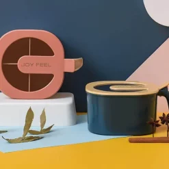 Transparentes Gewürz-Vorratsglas – Behälter zur einfachen Organisation