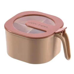 Transparentes Gewürz-Vorratsglas – Behälter zur einfachen Organisation