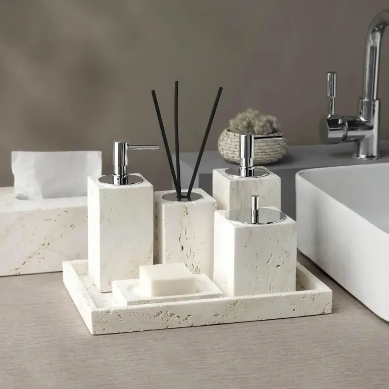 Travertine Tiles - Elegant Natural Stone Flooring