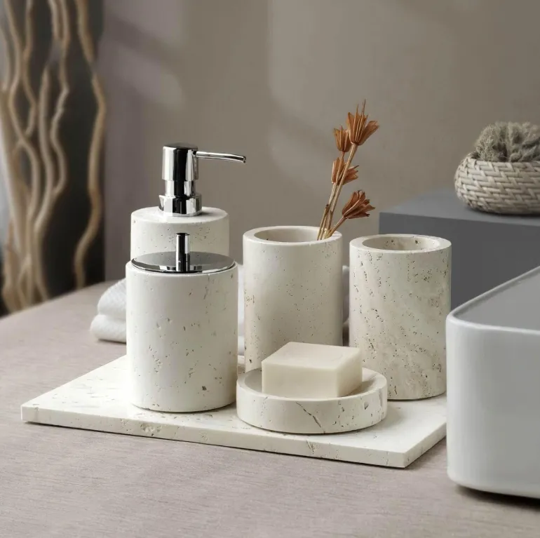 Travertine Tiles - Elegant Natural Stone Flooring