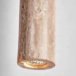 Travertin-Pendelleuchte - Willa Deckenleuchte