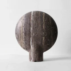 Travertin-Schalenlampe – Dekorative Natursteinbeleuchtung