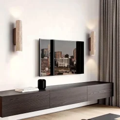 Travertin-Wandleuchte – Elegante Leuchte aus Naturstein