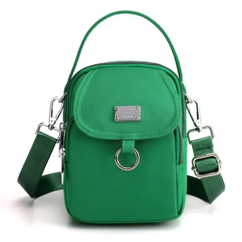 Trendy Leder Messenger Bag - Schicke Damen Crossbody Handtasche