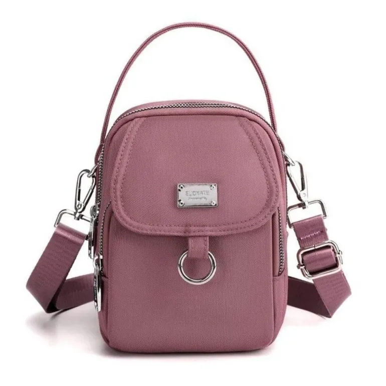 Trendy Leder Messenger Bag - Schicke Damen Crossbody Handtasche
