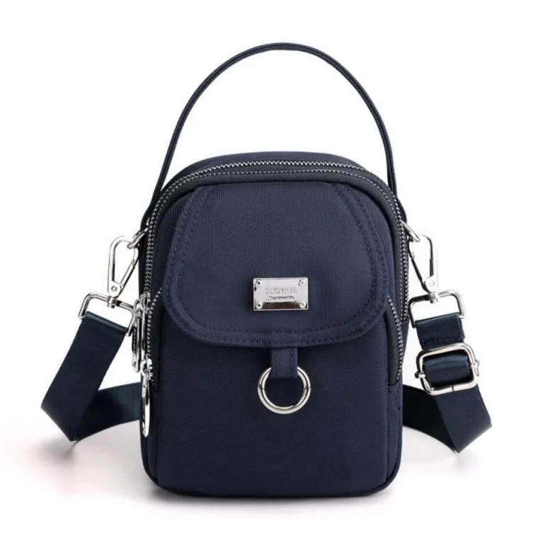 Trendy Leder Messenger Bag - Schicke Damen Crossbody Handtasche