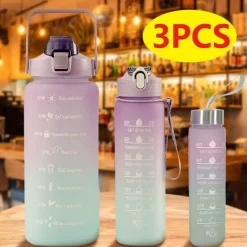 Trinkflasche – Zeitmarkierungsflasche für die tägliche Aufzeichnung