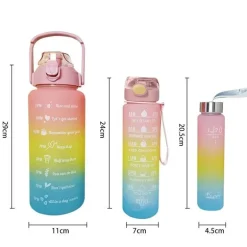 Trinkflasche – Zeitmarkierungsflasche für die tägliche Aufzeichnung